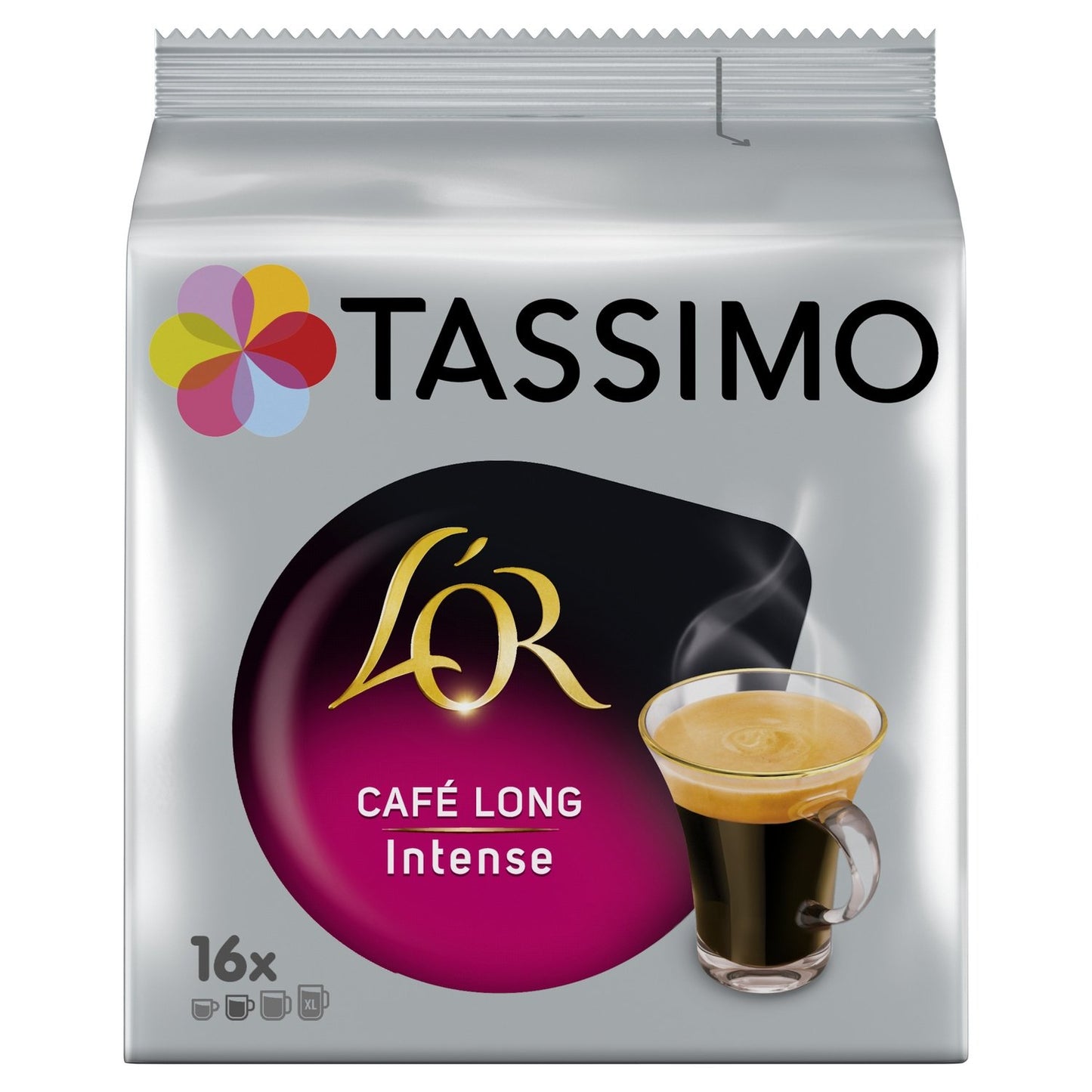 Café Dosettes Long Intense L'Or Compatible Tassimo TASSIMO