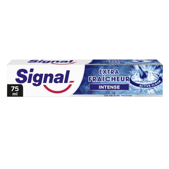 Dentifrice Extra Fraîcheur Intense SIGNAL — le tube de 75mL — Lot de 3