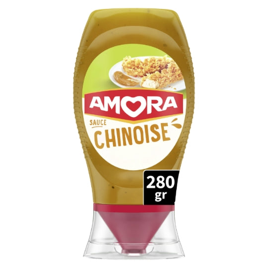 Sauce à la chinoise AMORA — Le flacon de 280g — Lot de 3