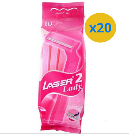 6 х RASOIR LAZER II FEMME