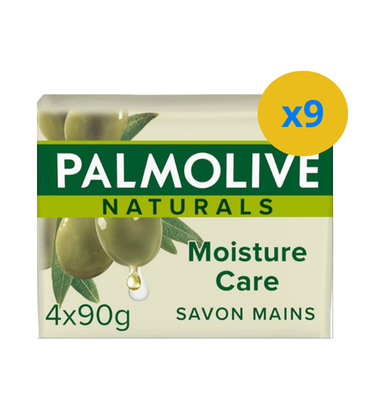 6 X PALMOLIVE SAVON HYDRATANT OLIVE 90G