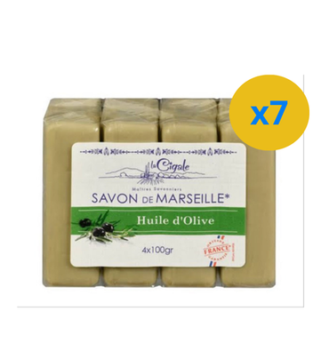 5 X LA CIGALE SAVON DE MARSEILLE OLIVES