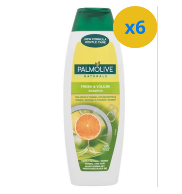4 X SHAMP. PALMOLIVE FRESH&VOLUME AGRUM 350ML