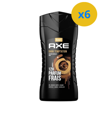 AXE GEL DOUCHE 5 IN 1 - DARK TEMPTATION 250ML