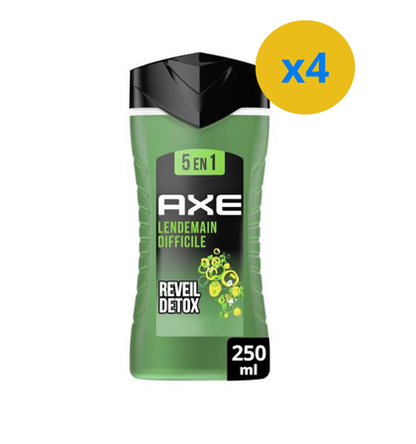 AXE GEL DOUCHE 5 EN 1 LENDEMAIN DIFFICILE 250ML