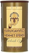 Mehmet Efendi Lot de 3 boîtes de 500g de café turc - la référence du café turc