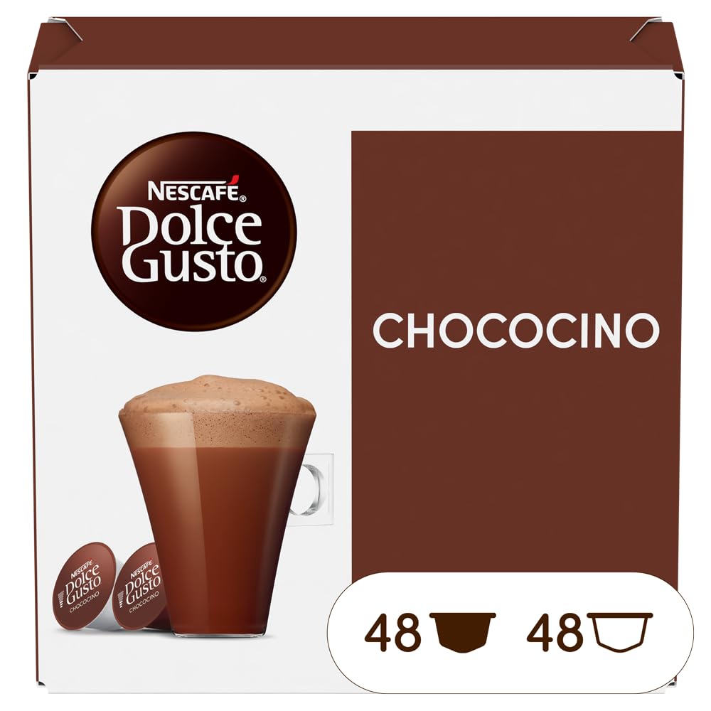 Nescafé Dolce Gusto Chococino - Chocolat - 96 Capsules (Pack de 6 boîtes x 16)