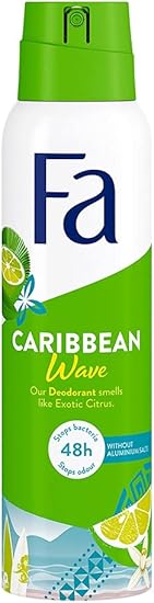 DEO FA CARIBBEAN EXOTIQUE DE CITRON VERT 150ML - Blaiche