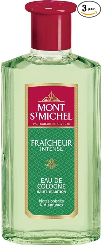 MONT ST MICHEL - Eau De Cologne Fraîcheur Intense 250Ml - Lot De 3 - Vendu Par Lot - Blaiche