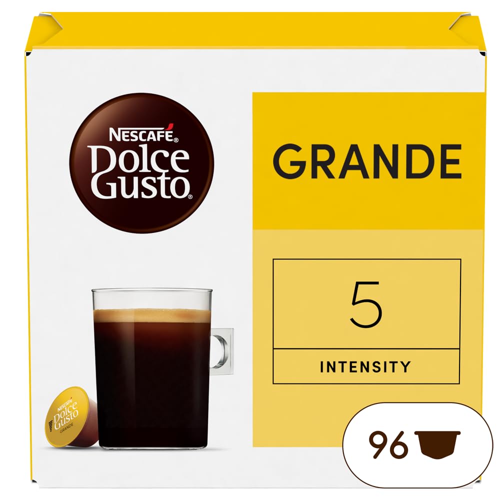 NESCAFE DOLCE GUSTO Grande  -Café  - 96 Capsules (6 Boîtes x 16)