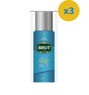 DEO BRUT SPORT STYLE 200ML FR