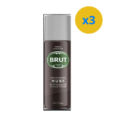 DEO BRUT MUSK 200ML FR