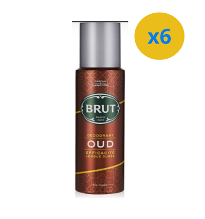 DEO BRUT OUD 200ML FR