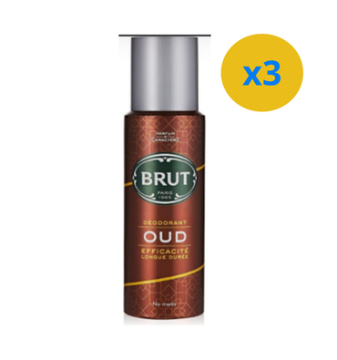 DEO BRUT OUD 200ML FR