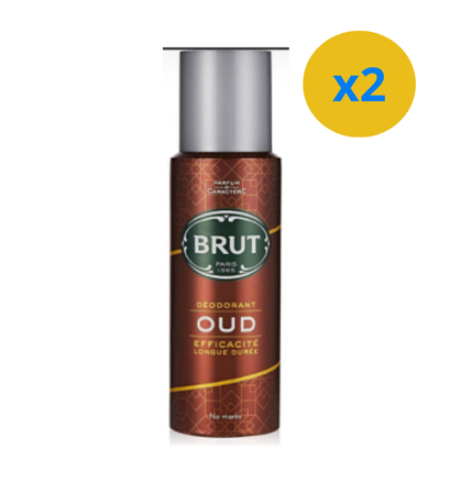 DEO BRUT OUD 200ML FR