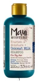 MAUI SHAMPOOING BIO VEGAN SANS SILICONE SANS SULFATE NOURRISSANT ET HYDRATANT + LAIT DE COCO FORMAT VOYAGE 100 ML - Blaiche