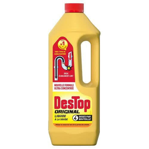 DESTOP ORIGINAL DÉBOUCHEUR GEL EXPRESS A LA SOUDE 950 ML