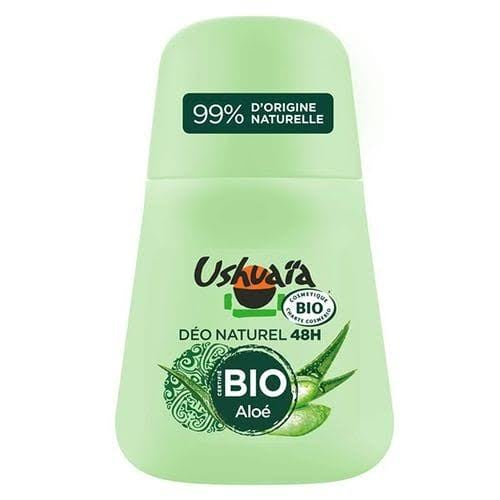 USHUAIA DÉODORANT NATUREL ALOE VERA BIO 48H ROLL-ON 50ML