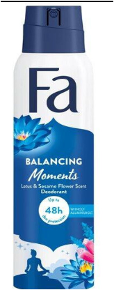 DEO FA MOMENTS LOTUS & FLEUR DE SÉSAME 150ML 48H - Blaiche