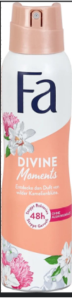DEO FA DIVINE MOMENTS CAMÉLIA SAUVAGE 150ML 48H - Blaiche