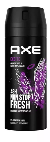 DEO AXE EXCITE 48H 150ML FR - Blaiche