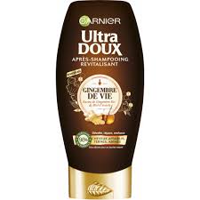GARNIER ULTRA DOUX APRÈS-SHAMPOOING REVITALISANT GINGEMBRE DE VIE 200 ML - Blaiche