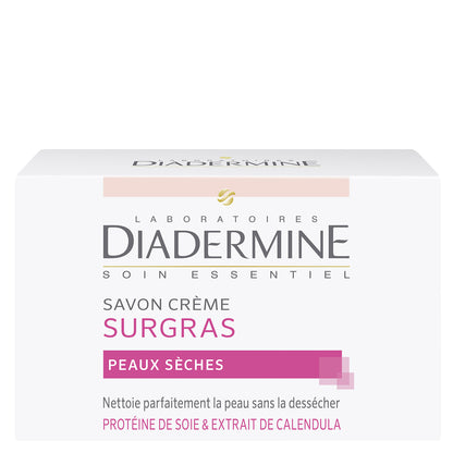 DIADERMINE Savon Creme Surgras - Pour peaux seches - 100 g - LIVRAISON GRATUITE à PARTIR de 20€ sur ce produit