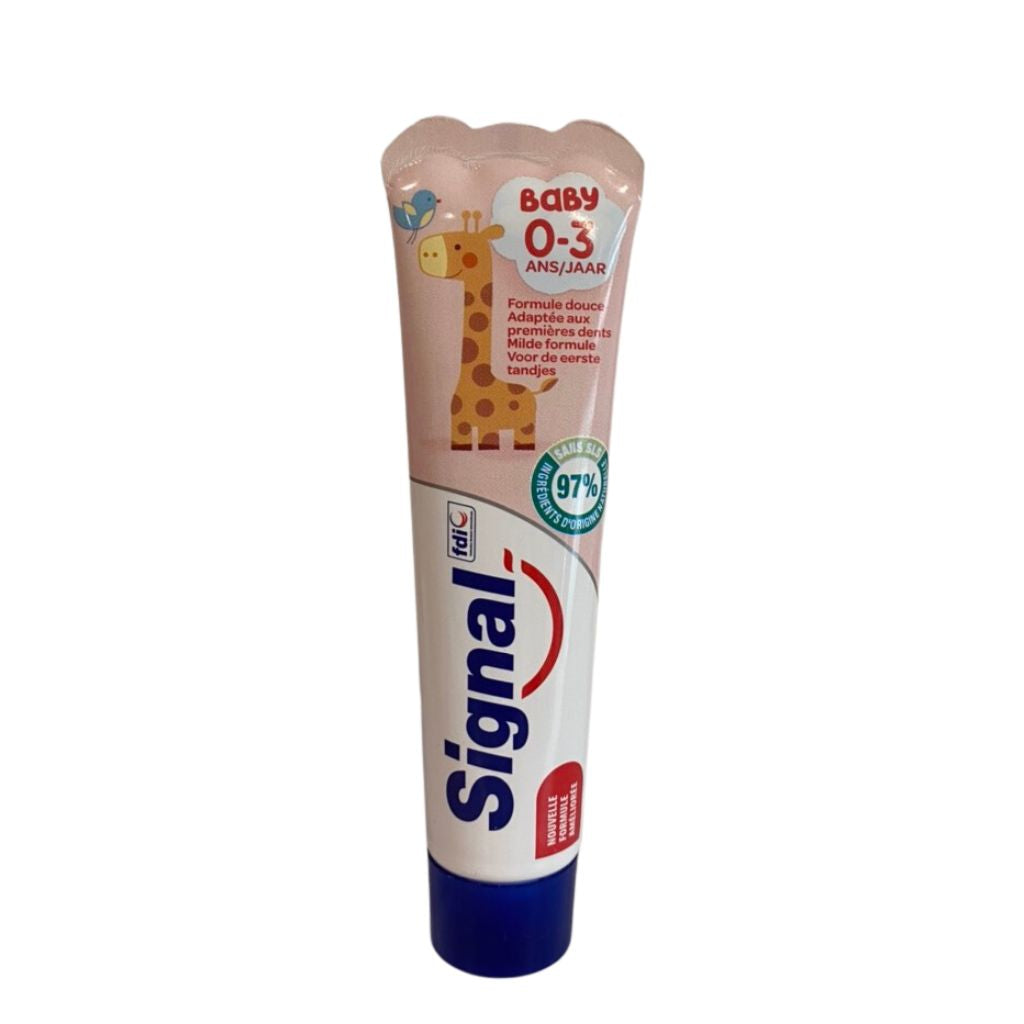 SIGNAL DENTIFRICE ENFANT 0-3 ANS FRAISE 50ML